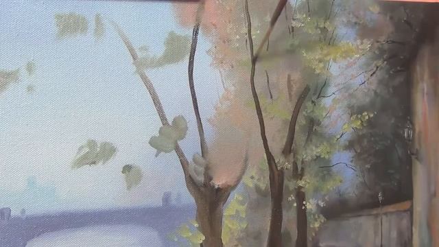 Видеоурок Александра Южакова Масло Холст