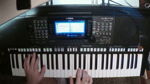 Yamaha PSR s775 Седая ночь медленный кавер