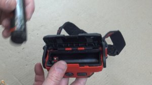 Налобный 2х режимный фонарь Milwaukee 2111-21  (USB L4 HL-201)