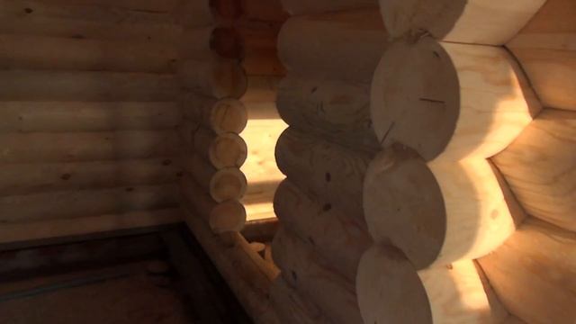 Сруб бани 6.0х8.0м. полтора этажа из бревна под крышей "Велигонты" Цена в СПб 465.165 руб смотреть онлайн