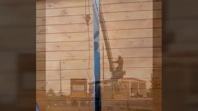 Дом на дачу 6х9 . Модульный минидом на сваях - Четыре бытовки. за один день монтаж. смотреть онлайн