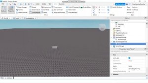 Use Command Bar (Command Line) to Build Games (Roblox Studio for New Beginners Series 2)(N211)