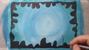 Подводный мир / Рисунок гуашью