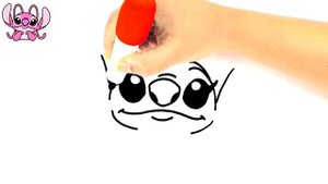 HOW TO DRAW ANGEL | LILO & STITCH