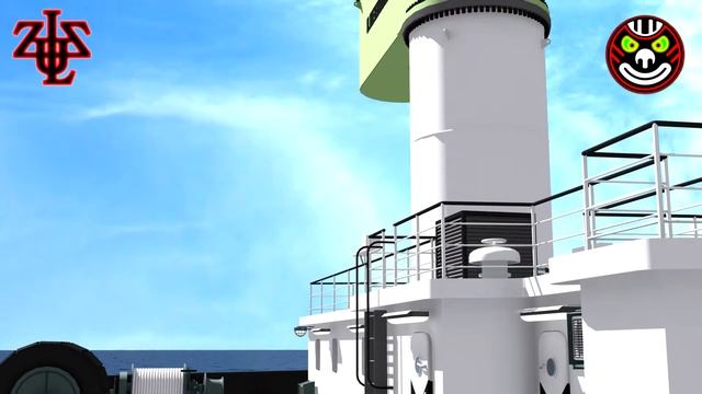 2007 - 3D Модель крана перегружателя "Атлас 4" смотреть онлайн