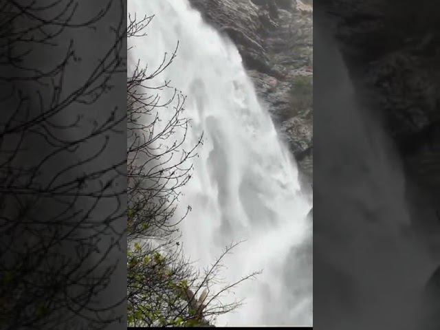 Водопад "Учан-Су" после урагана в Ялте