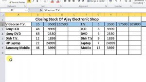 EXCEL ME ROW & COLUMN KAISE DELETE KARTE HAI ?