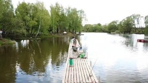 Где наловить осетра и форели в подмосковье.Отдых всей семьёй и с уловом.