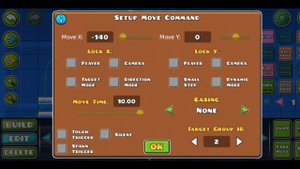 КАК СДЕЛАТЬ БЕСКОНЕЧНО ДВИЖУЩИЕСЯ ПЛАТФОРМЫ В GEOMETRY DASH 2.2???!!