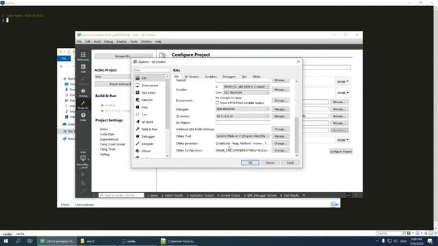 Krita Developer's Tutorial: setting up QtCreator to build, run and debug Krita смотреть онлайн