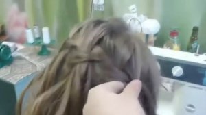 КРАСИВЫЕ ЛОКОНЫ / Косичка водопад с локонами / ПРИЧЕСКА