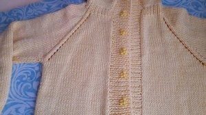 Детский кардиган/вязание спицами /.