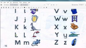 английский алфавит от "a" до "n" для 2 го класса