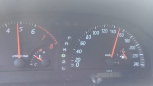 Toyota Camry 30 2.4 acceleration