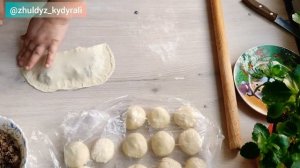 КУТАБЫ. Кутабы с мясом. Кутабы с сыром. Азербайджанская кухня. Қазақша рецепт.