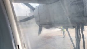 Запуск двигателя АН-24 с водой