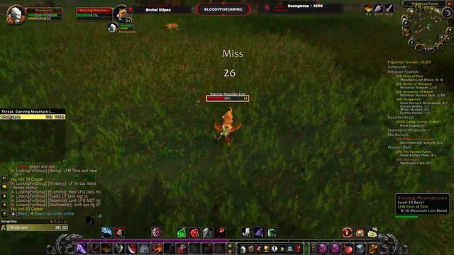 Forsaken Rogue Part 7--Hillsbrad Foothills--Burning Crusade Classic Live #129 смотреть онлайн