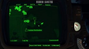 Fallout 4 - Easter Egg - "Red Rocket Cat Shrine"