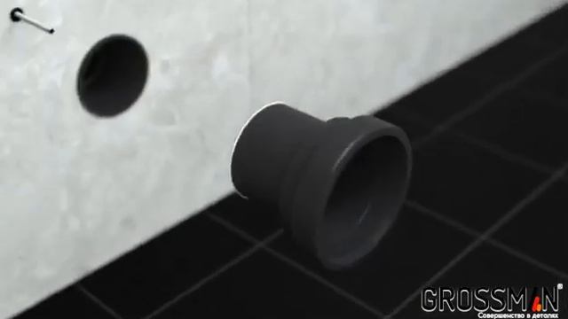 Инструкция по установке подвесного унитаза Grossman с импульсным смывом смотреть онлайн