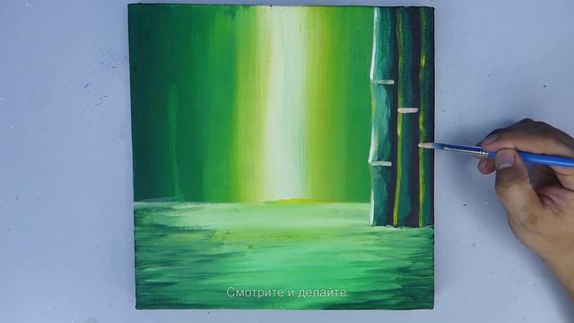 🌊🦋 красивая бабочка!! расслабляющая картина акрилом (Смотрите и делайте 62) смотреть онлайн