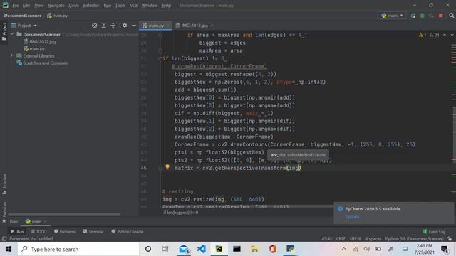 Image scanner using OpenCV python for kids : part three : Amazing Algorithm. смотреть онлайн