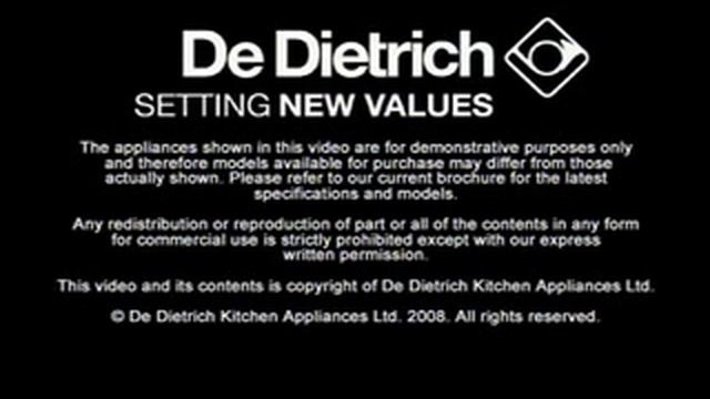 Induction Pyroclean technology from De Dietrich смотреть онлайн