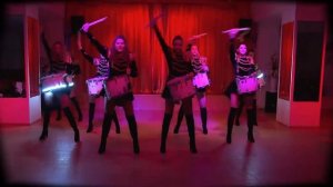 DRUM PARADE 2020. Шоу группа барабанщиц  "МАЛАЯ ОХТА"