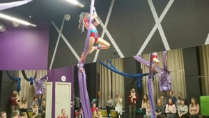 ПОКАЗАТЕЛЬНЫЕ ВЫСТУПЛЕНИЯ НА ПОЛОТНАХ В AIR DANCE / AERIAL GYMNASTICS ON AIR CANVASES