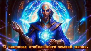 О вопросах стабильности земной жизни.