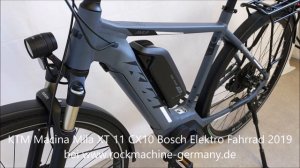 KTM Macina Mila XT 11 Bosch Performance CX10 75NM Intube 500WH Shimano Deore XT Elektro Fahrrad 201