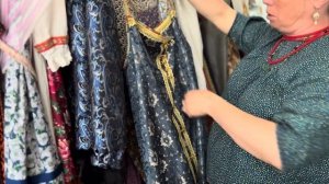 Русский народный костюм. Сарафан косоклинник. Рассказывает Светлана Громова. г. Луга