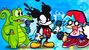 Все Боссы из Мультиков ДИСНЕЙ против Бойфренда во Friday Night Funkin