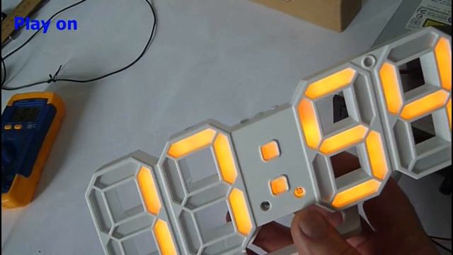 Настольные часы Loskii HC 28  с термометром, календарем и датчиком освещения смотреть онлайн