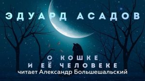 Эдуард Асадов - О кошке и её человеке | Стих | Читает Большешальский