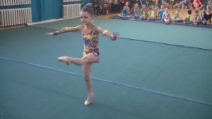 Challenge rhythmic gymnastics Performance of teenage girls.