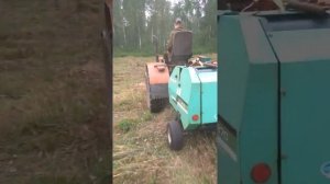мини пресс подборщик японский  STAR 870