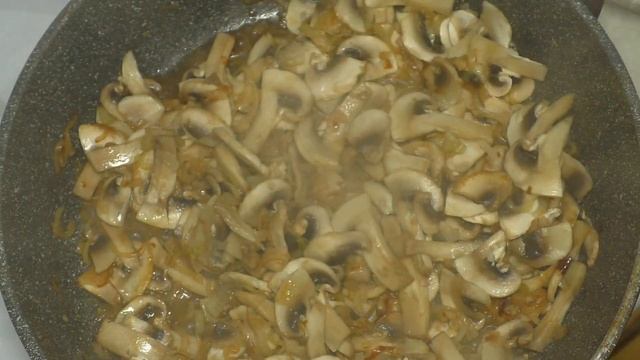 Сметанный соус из шампиньонов для спагетти смотреть онлайн