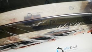 Хром дефлектора форточек для Рено Аркана.mp4