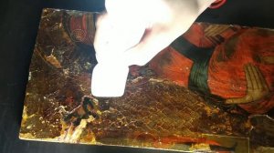 Образ Пречистой Богородицы Владимирская - реставрация иконы