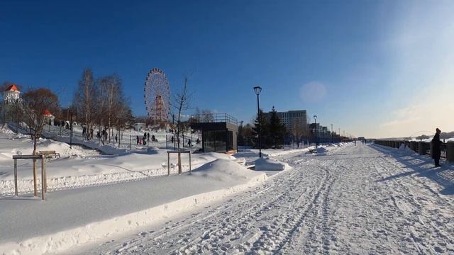 Михайловская набережная ► Достопримечательности Новосибирска
