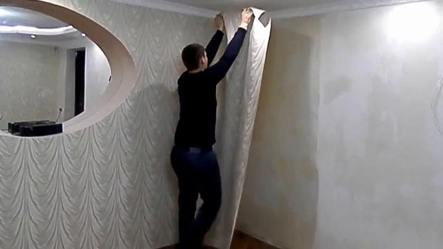 Как клеить виниловые обои смотреть онлайн