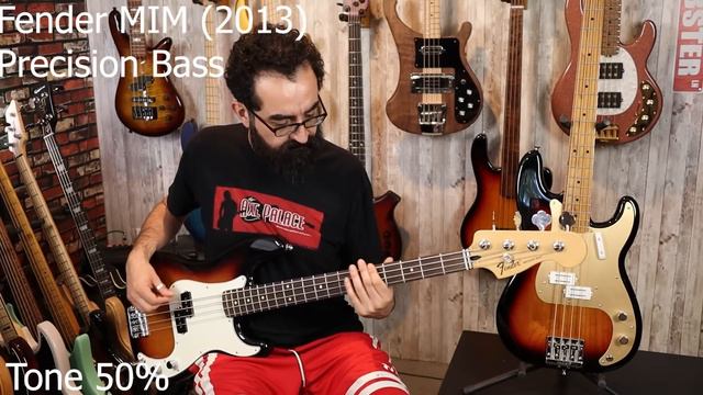 5-Way Precision Bass Comparison - Which P's the Bee's Knees? - LowEndLobster Tone Shootout смотреть онлайн