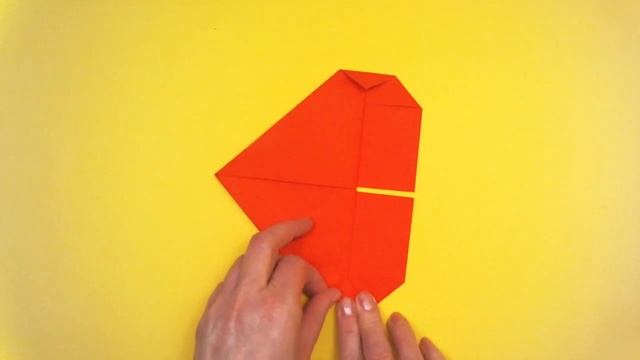 Как сделать сердце DIY - Оригами простое сердце из бумаги - Валентинка. 5 Min Easy Craft Easy DIY