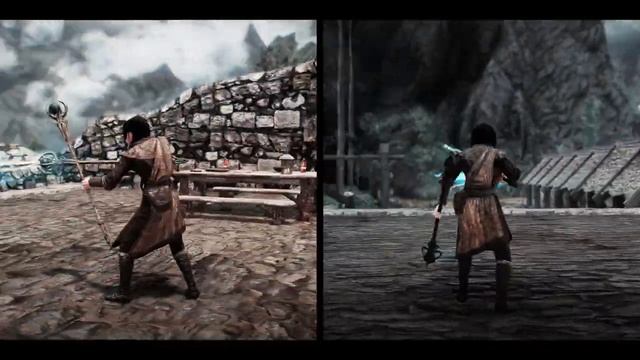 [Skyrim SE/AE] Goetia Animations - Enchanted Staves смотреть онлайн