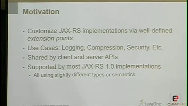 CODEMOTION T01 05 JAXRS 2.0 - Restful web services on steroids смотреть онлайн