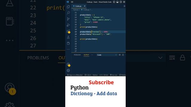 Python In Telugu: Python Dictionary (Add Items), Python For Beginners In Telugu, Python Interview