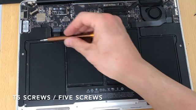 MacBook Air 13 A1446 Early 2014 Battery Replacement