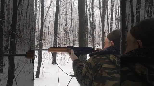Зима лес ружьё смотреть онлайн
