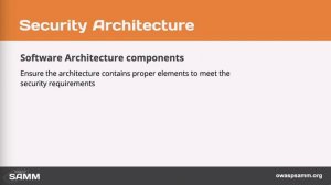 Security Architecture №8