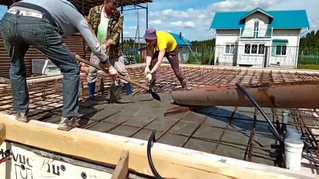 БЕТОННАЯ ПЛИТА | СВОИМИ РУКАМИ | ФУНДАМЕНТ ПОД ДОМ  | GOOD GARIK
